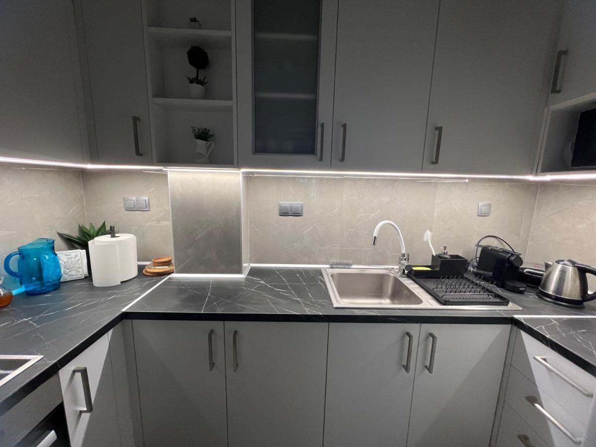Serres City Center Modern Apartment Dış mekan fotoğraf